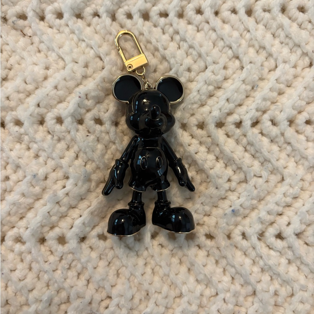 Baublebar Disney Mickey Mouse black bag charm